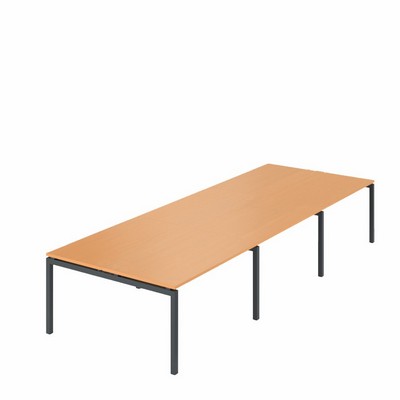 Арго АМП-004.123.3 (Ольха/Антрацит) Стол переговорный