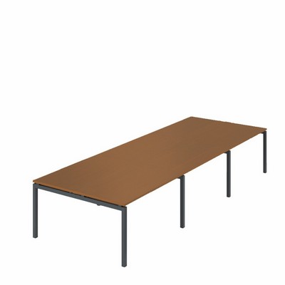 Арго АМП-005.123.3 (Орех/Антрацит) Стол переговорный