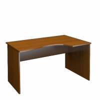 Арго А-200 Пр (Орех) Стол эргономичный, правый