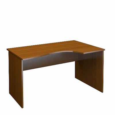 Арго А-201 Пр (Орех) Стол эргономичный, правый