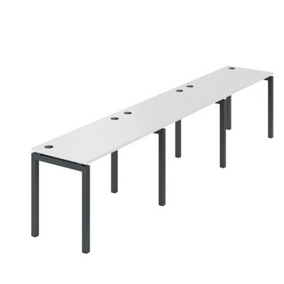 Арго АМБЛ-003.60-3 (Серый/Антрацит) Бенч линейный на 3рм