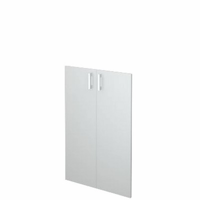 Арго А-604 (Серый) Комплект дверей из ДСП к стеллажу А-304