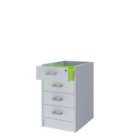 Арго АТ-07 (Серый) Каркас тумбы приставной