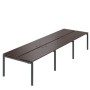 Арго АМБ-005.60-6 (Венге/Антрацит) Бенч двойной на 6рм