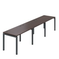Арго АМБЛ-004-3 (Венге/Антрацит) Бенч линейный на 3рм