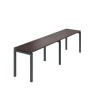 Арго АМБЛ-003.60-2 (Венге/Антрацит) Бенч линейный на 2рм