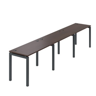 Арго АМБЛ-003.60-3 (Венге/Антрацит) Бенч линейный на 3рм