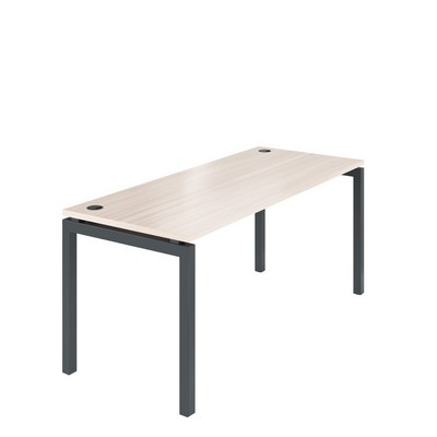 Арго АМ-004 (Ясень шимо/Антрацит) Стол рабочий
