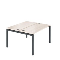 Арго АМБ-005.60 (Ясень шимо/Антрацит) Бенч двойной на 2рм