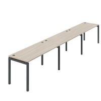 Арго АМБЛ-003.60-3 (Ясень шимо/Антрацит) Бенч линейный на 3рм