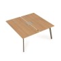 Arredo 10БДК.264 (Romano/Tabaco) Стол системы Бенч, сдвоенный, на 2 рабочих места - конечный
