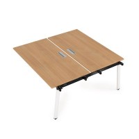 Arredo 10БДС.289 (Romano/Белый) Стол системы Бенч, сдвоенный, на 2 рабочих места - средний