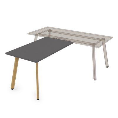 Arredo 10БП.127 (Graphit/Iron wood) Брифинг-приставка