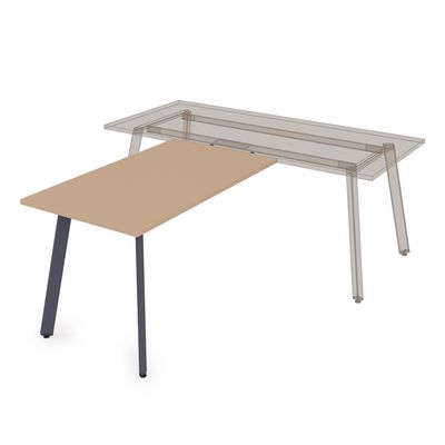 Arredo 10БП.127 (Mokko/Графит) Брифинг-приставка