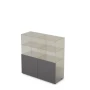 Элемент системы Arredo 10ФК.018.1 в отделке Graphit, 1192х16х596 мм