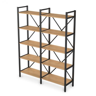 Arredo 10СД.001 (Romano/Черный) Стеллаж двойной