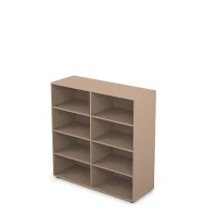 10Ш.018 (Mokko) Стеллаж Quadro