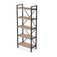 Arredo 10СО.001 (Mokko/Черный) Стеллаж одиночный