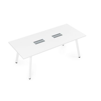 Arredo 10СП.095 (Белый премиум/Белый) Стол переговорный