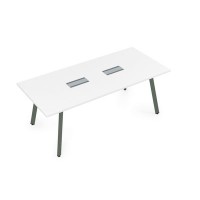 Arredo 10СП.096 (Белый премиум/Klever) Стол переговорный