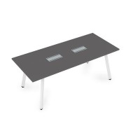 Arredo 10СП.096 (Graphit/Белый) Стол переговорный