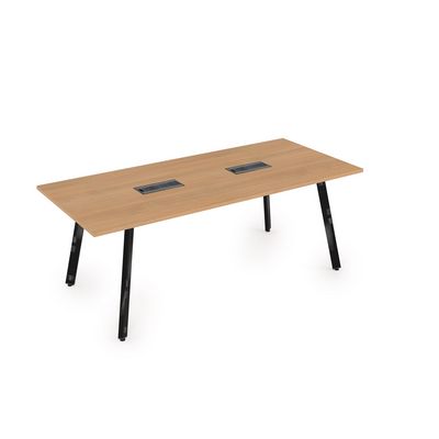 Arredo 10СП.096 (Romano/Черный глянец) Стол переговорный