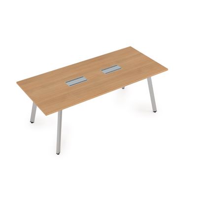 Arredo 10СП.096 (Romano/Алюминий матовый) Стол переговорный