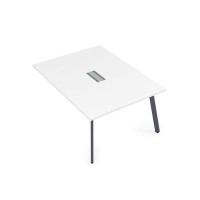 Arredo 10СПК.129 (Белый премиум/Графит) Стол системы Бенч, переговорный - конечный