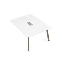 Arredo 10СПК.129 (Белый премиум/Tabaco) Стол системы Бенч, переговорный - конечный