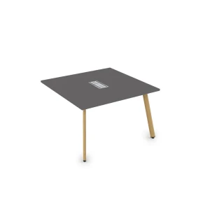10СПК.129 (Graphit/Iron wood) Стол системы Бенч, переговорный - конечный