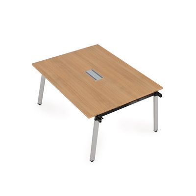 Arredo 10СПН.124 (Romano/Алюминий матовый) Стол системы Бенч, переговорный - начальный