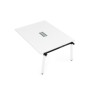 Arredo 10СПС.124 (Белый премиум/Белый) Стол системы Бенч, переговорный - средний