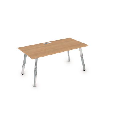 Arredo 10СР.074 (Romano/Металл глянец) Стол рабочий, прямолинейный