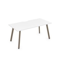 Arredo 10СРВ.084 (Белый премиум/Tabaco) Стол рабочий, прямолинейный
