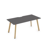 Arredo 10СРВ.085 (Graphit/Iron wood) Стол рабочий, прямолинейный