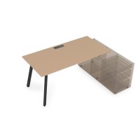 Arredo 10СТО.085 (Mokko/Черный) Стол для крепления на тумбу опорную