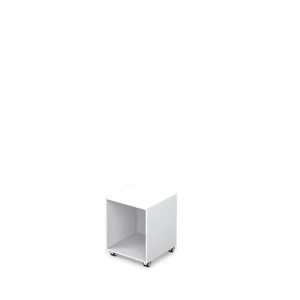 10Т.004.1 (Белый премиум) Короб тумбы мобильной