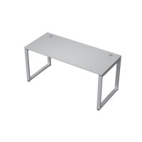 Avance 6М-О.674 (Серый арктик/алюминий матовый) Стол прямолинейный