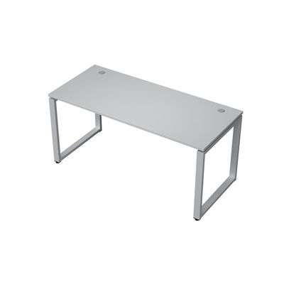Avance 6М-О.674 (Серый арктик/алюминий матовый) Стол прямолинейный