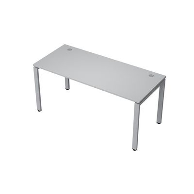 Avance 6М.674 (Серый арктик/алюминий матовый) Стол прямолинейный