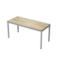 Avance 6М.004 (Нордвуд/алюминий матовый) Стол рабочий