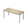 Avance 6М.004 (Нордвуд/алюминий матовый) Стол рабочий