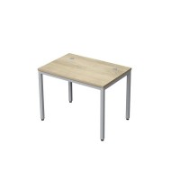Avance 6М.007 (Нордвуд/алюминий матовый) Стол рабочий
