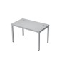 Avance 6М.008 (Серый арктик/алюминий матовый) Стол рабочий