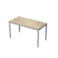Avance 6М.009 (Нордвуд/алюминий матовый) Стол рабочий