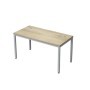 Avance 6М.009 (Нордвуд/алюминий матовый) Стол рабочий