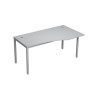 Avance 6М.021 (Серый арктик/алюминий матовый) Стол криволинейн.правый