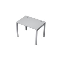 Avance 6М.507 (Серый арктик/алюминий матовый) Стол рабочий