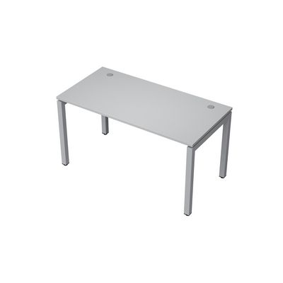 Avance 6М.509 (Серый арктик/алюминий матовый) Стол рабочий