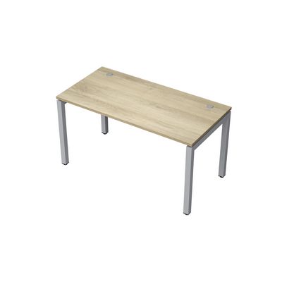 Avance 6М.509 (Нордвуд/алюминий матовый) Стол рабочий